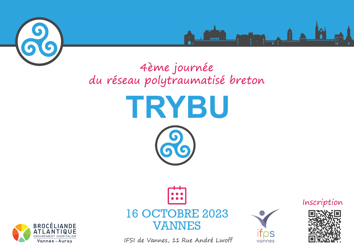 TRYBU réseau (@trybureseau) on Twitter photo TRYBU is back ! 📢4ème journée TRYBU à Vannes, 16 octobre 2023. LE rdv du réseau polytraumatisé de Bretagne.
Inscription gratuite 👉trybu.org/agenda/4emeRen…
<a href="/SFMU_MS/">SFMU</a> <a href="/SFAR_ORG/">SFAR Anesthésie Réanimation</a> <a href="/TraumabaseFR/">Traumabase</a> <a href="/TraumaOcci/">Réseau Occi.TRAUMA</a> <a href="/CopacamuPACA/">COPACAMU PACA</a> <a href="/TReHaut_hdf/">TRéHaut</a> <a href="/Urg_Ara/">Urg'Ara</a> TRYBU is back ! 📢4ème journée TRYBU à Vannes, 16 octobre 2023. LE rdv du réseau polytraumatisé de Bretagne.
Inscription gratuite 👉trybu.org/agenda/4emeRen…
<a href="/SFMU_MS/">SFMU</a> <a href="/SFAR_ORG/">SFAR Anesthésie Réanimation</a> <a href="/TraumabaseFR/">Traumabase</a> <a href="/TraumaOcci/">Réseau Occi.TRAUMA</a> <a href="/CopacamuPACA/">COPACAMU PACA</a> <a href="/TReHaut_hdf/">TRéHaut</a> <a href="/Urg_Ara/">Urg'Ara</a>