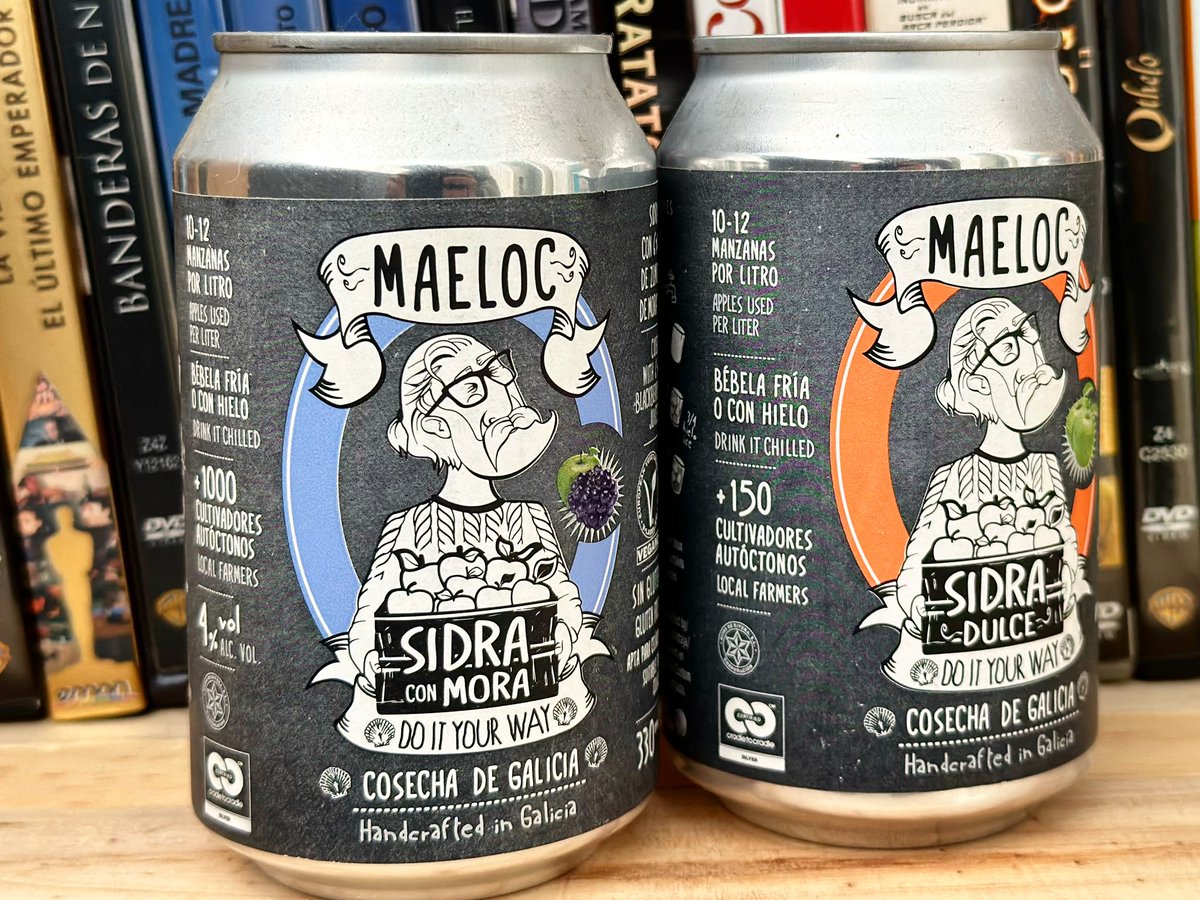 Pequeños grandes placeres:

- Leer un buen libro 📚
- Ver una peli entretenida 🎬
- Tomar una Maeloc al final del día 🌅

¡Prácticalo mucho!

#sidramaeloc #sidragallega #cosechadegalicia #sidradesabores