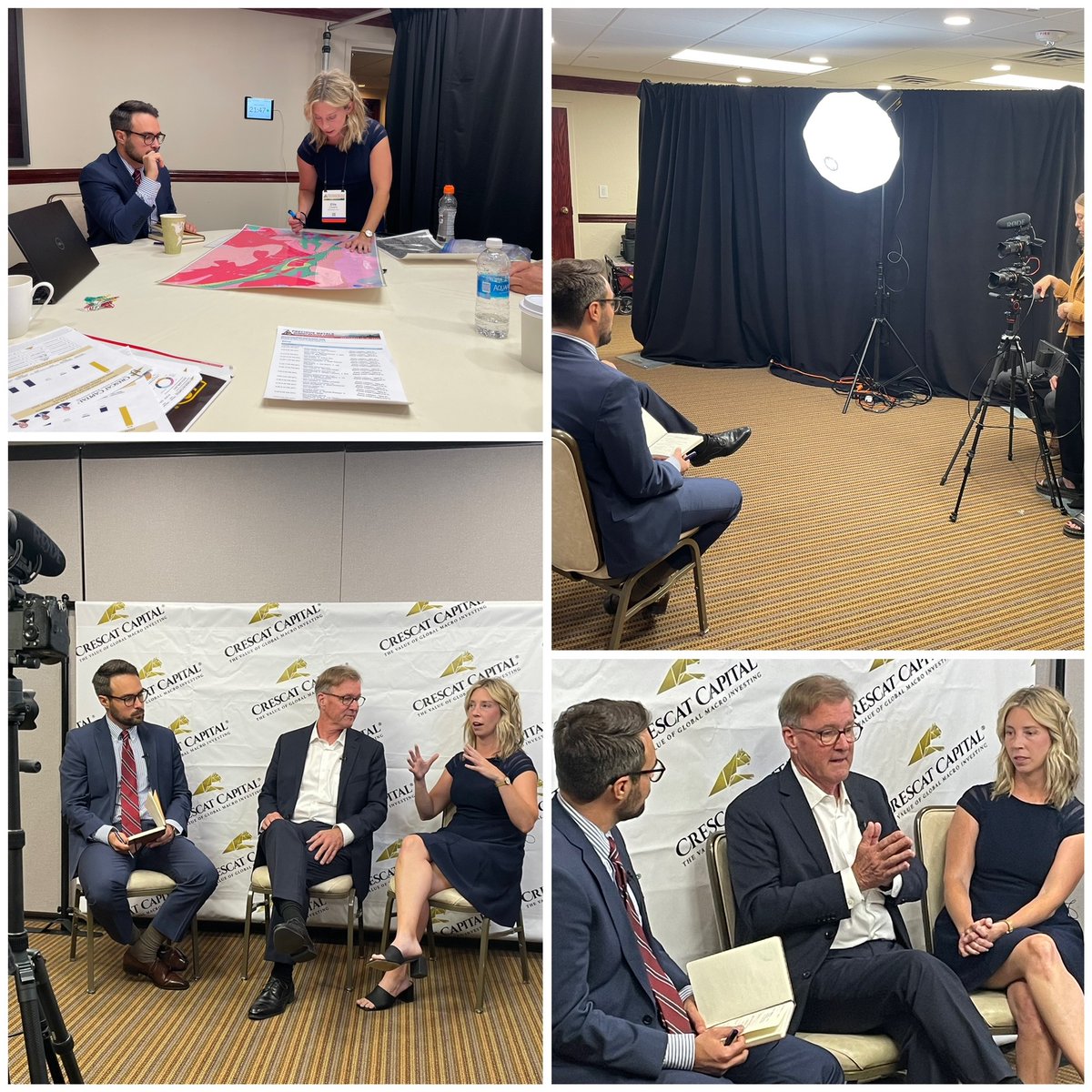 ✨ Bringing the sparkle to Beaver Creek for the #PreciousMetalsSummit! 💼 Our formal meetings locked in however,  we never miss a chance to admire the mountains &amp; have some meaningful conversations on the patio. 🏔️ 💼  Not here? 👉loom.ly/8c2jYr4 for a virtual update.