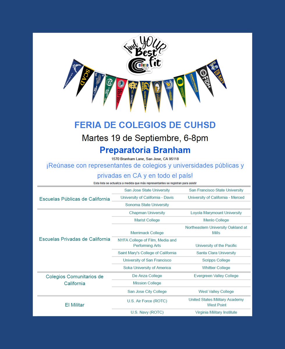 CUHSD Ed Foundation tweet media