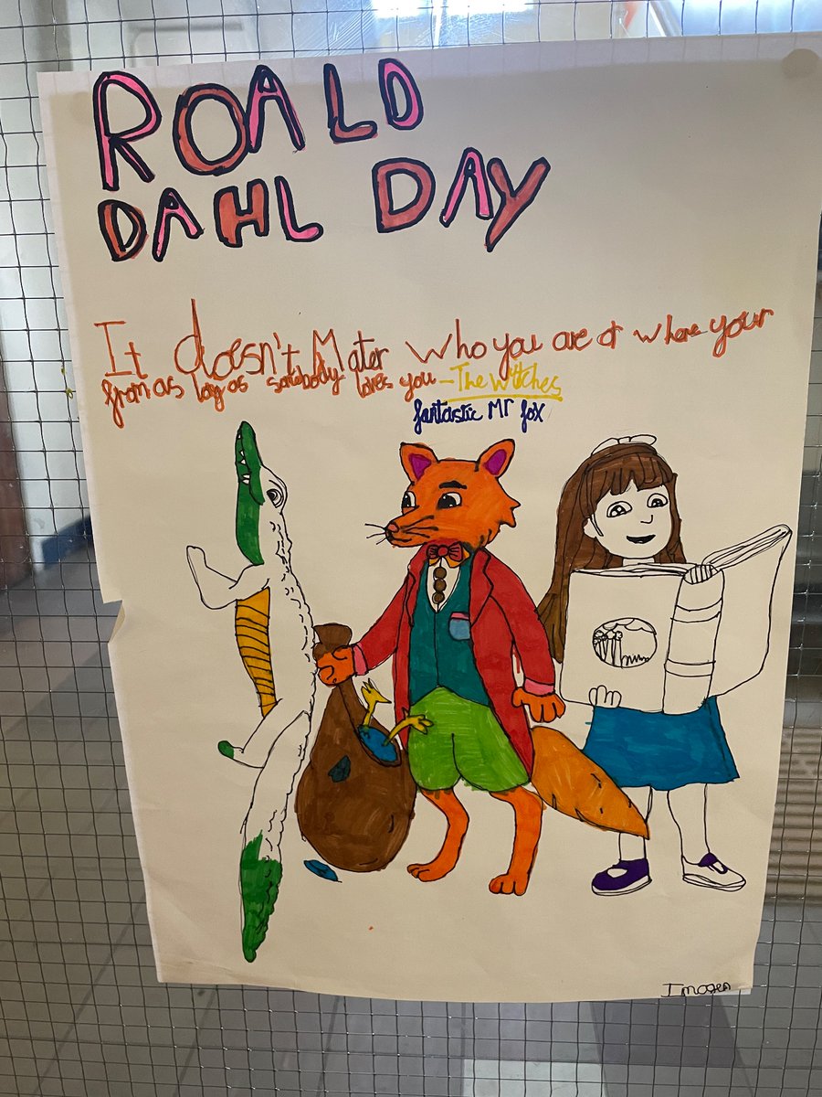 We’ve had a lot of fun celebrating #RoaldDahlStoryDay #RoaldDahlDay today and sharing our special Roald Dahl hats! @SchoolReading @scottisbktrust #readingschools