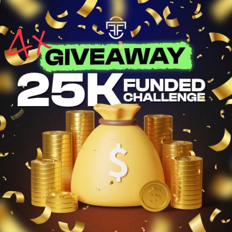 Tierra_Extrana's tweet photo. 4x25k FUNDED ACCOUNT GIVEAWAY!!!

Get Funded Today and Enjoy:
☑️ 0 min trading days
☑️ No Time Limits
☑️95% Profit split

To enter:
1️⃣ Follow
@Tonysmart_2_0
@theforexfunder
@Tierra_Extrana 
2️⃣ Like &amp; Rt
3️⃣ Tag 5 trader friends

⏲️ undisclosed 😉 

LFG 🚀 

Check comments https://t.co/7KunTQCoNs