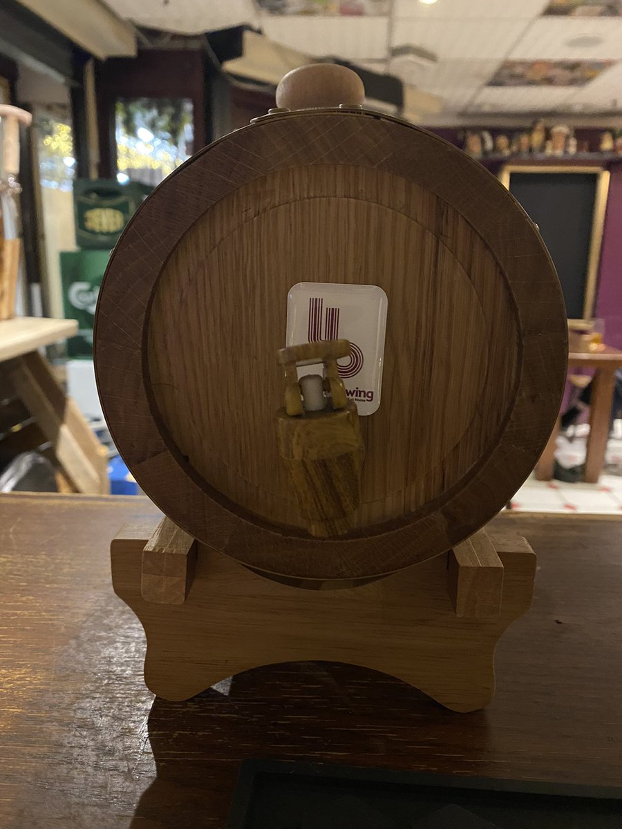 Barrel-ageing a bit of my home brew interpretation of courage impy stout @lovebrewing