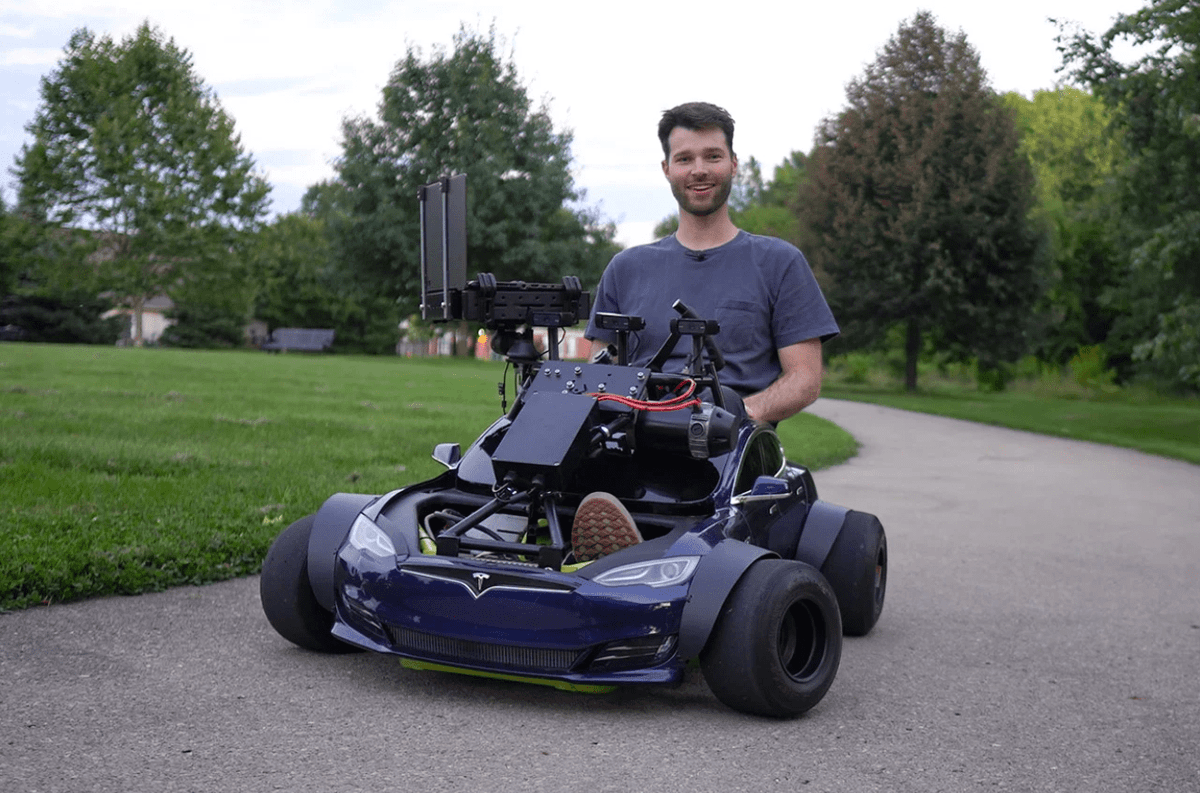 MultiplatformAI's tweet photo. DIY Electric Mini Tesla: Navigating Semi-Autonomously with Logitech Webcams and Machine Learning
#AI #artificialintelligence #AustinBlake #Automotive #batterypack #DIY #futureimprovements #highspeedmotor #llm #LogitechC920 #machinelearning #navigation
https://t.co/huncaAmOJ1 https://t.co/zezn63SE03