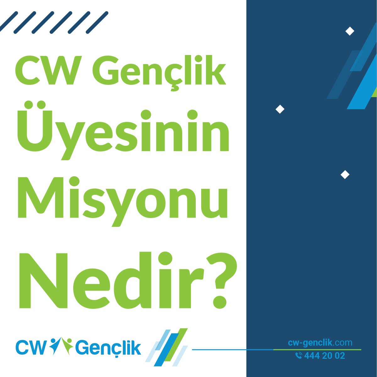 CWGenclik's tweet photo. CW Gençlik üyesinin misyonu nedir?

CW Gençlik üyesi, CW Enerji bünyesindeki ürün ve hizmetlerin son kullanıcıya ulaşmasına yardımcı olmakta ve proje bazlı olarak hem fotovoltaik sektöründe kendini geliştirme hem de gelir elde etme imkanına sahip olabilmektedir.

 #cwgençlik https://t.co/kbEwj5H9UU
