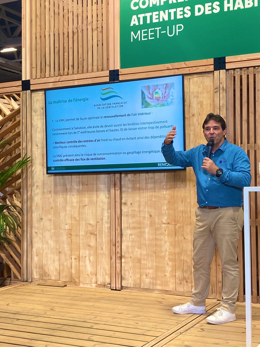 ‼️ « L’air extérieur est 8 fois moins pollué que l’air intérieur » ‼️ #NicolasBlondet #AssociationFrancaisedelaVentilation fait un point sur la qualité de l’air intérieur et l’importance d’une bonne ventilation.

📍Sur notre espace «comprendre les attentes des habitants»