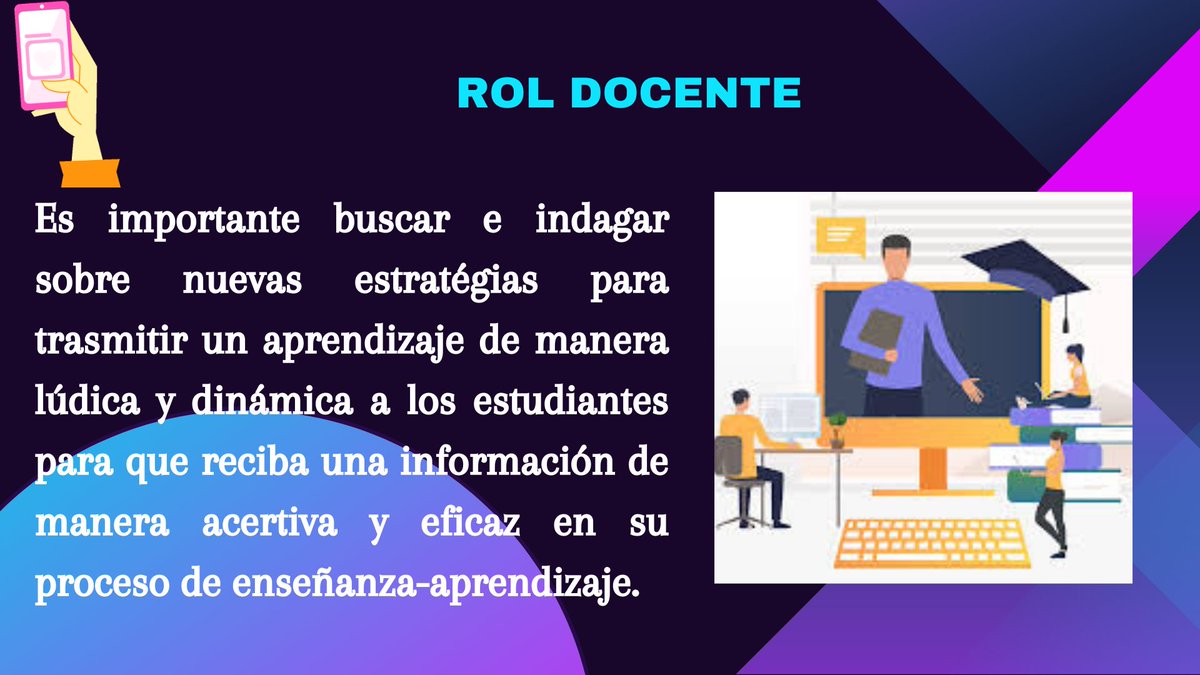 CristinaMayerli's tweet photo. Investigación educativa en el rol docente

#PedagogiadelasCienciasExperimentales #objetivos #Docente #Importancia #tic #Ntic #docenteTic #educacion #investigación 

@jorgearmi20  @experimenutmach https://t.co/zakp68yJtE