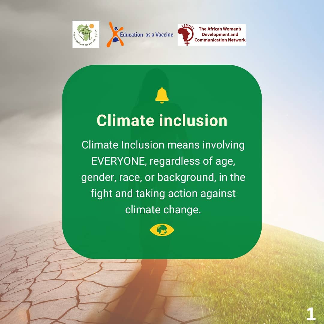 Kweenteefeh's tweet photo. The impact of climate change on women and girl child cannot be overemphasized and this is the time for all of us to stand together and elevate unheard voices to create a sustainable planet for everyone
#ClimateActionNow #act4climatejustice
#AACJFSMA
@officialABAT @FMEnvng @Femnet https://t.co/x02UUhPmZ5