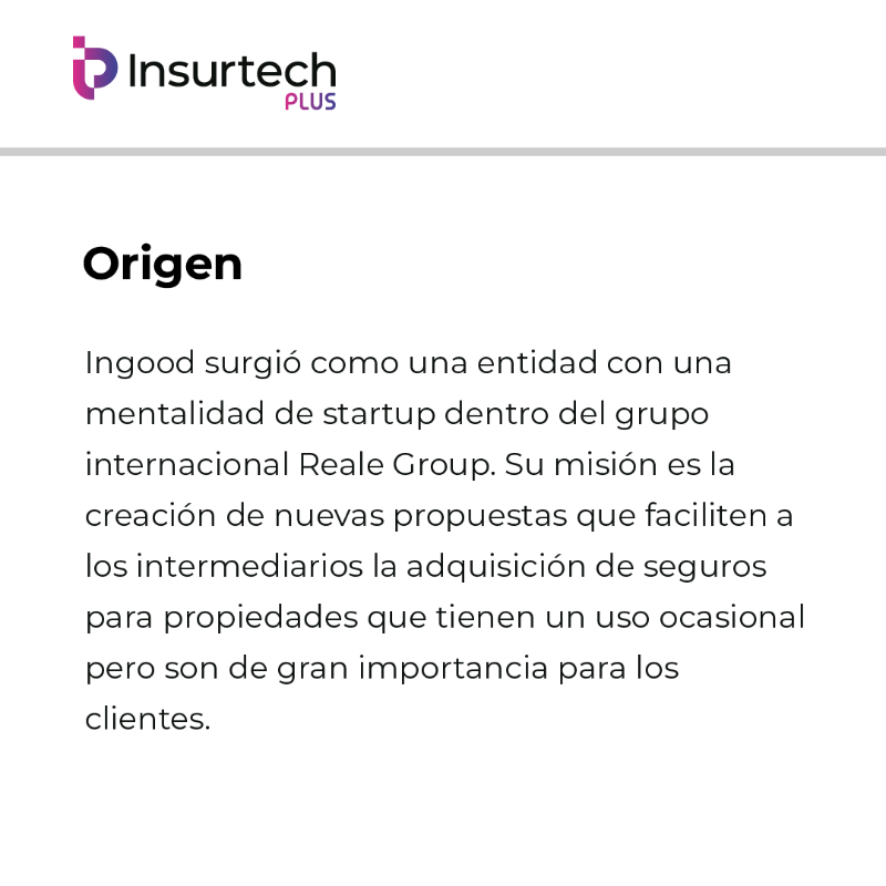insurtech_plus's tweet photo. Algunas de las grandes aseguradoras han desarrollado plataformas digitales con mentalidad de startup como Ingood de Reale. Este concepto permite la contratación de microseguros para bienes como equipamientos deportivos. 🚴‍♀️⛷️ ¡Te contamos más!

#Insurtec #InsurTechCorporates