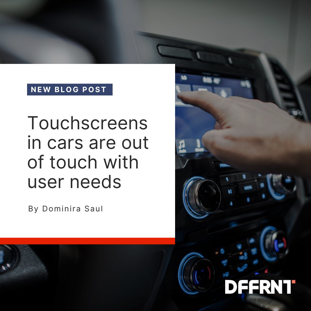 We_R_DFFRNT's tweet photo. With their detailed menus and lack of haptic cues, touchscreens were never a good idea for cars. For a brief time designers allowed “cool” tech to take the wheel and relegated any misgivings to the back seat. But now buttons are coming back!

More: https://t.co/Oqn22FJGOL https://t.co/izi5hd0xMJ