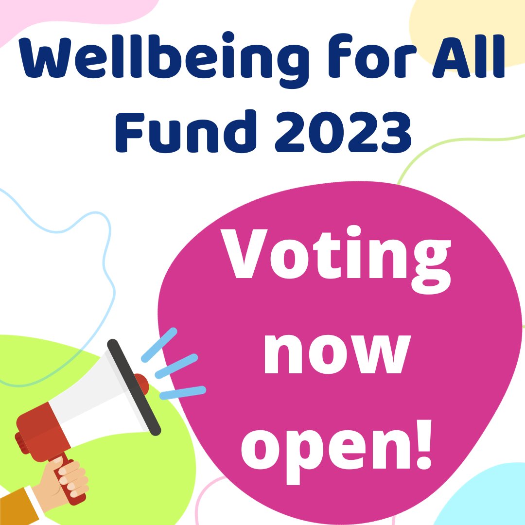 eahscp's tweet photo. Our Wellbeing for All Fund is back! 😄🎉

Voting is now open for you to decide which projects you'd like to see in your community. 👩🏻‍🦰👳🏽‍♂️👵🏻👦🏻👧🏼

Head to our Living Well website to find out which fantastic community projects you can vote for this year. 👇🏻

https://t.co/uTp4Ot1Ut6 https://t.co/yNu82QHEMD