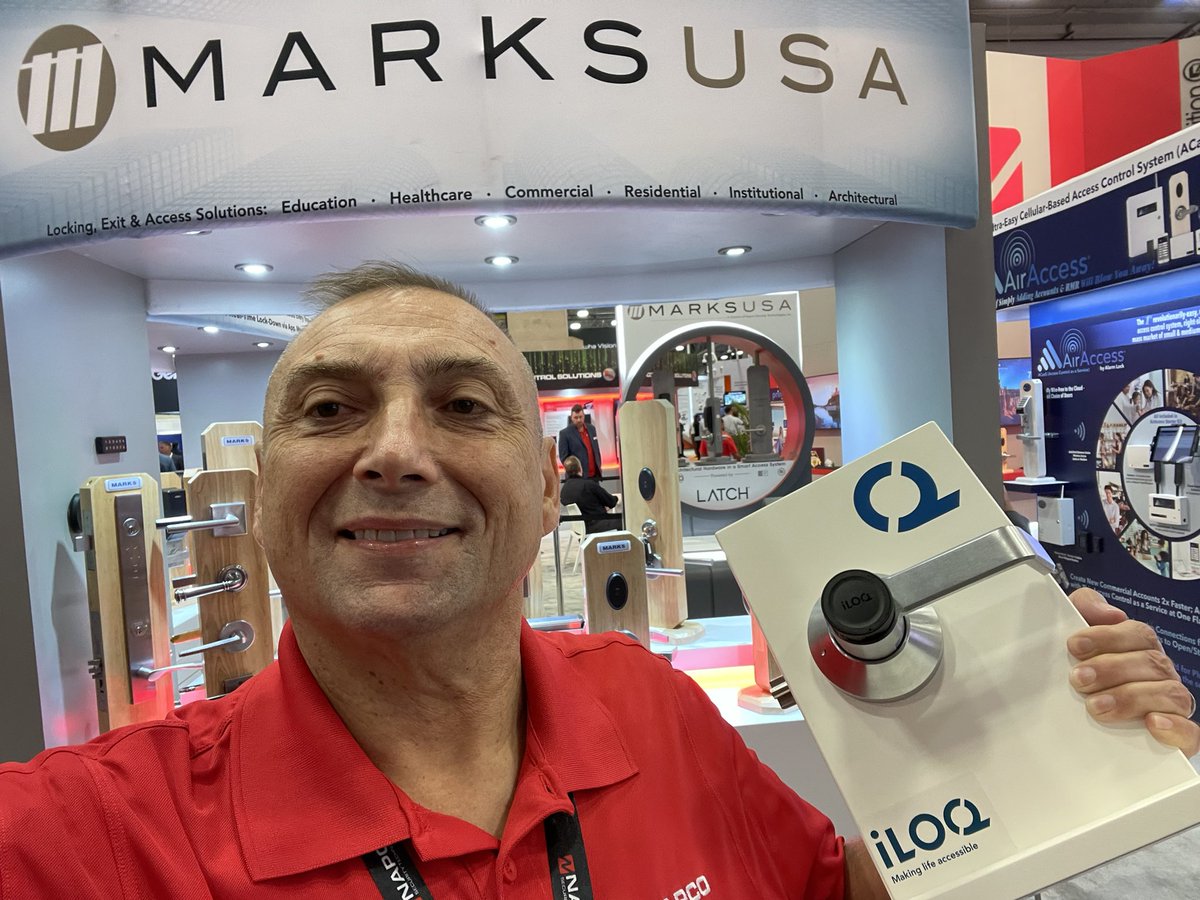 royhmillerjr's tweet photo. Happy 20th anniversary to our partner iLOQ and here is to many more. #iloq #marksusa #gsx2023 https://t.co/hIhBCDjkag