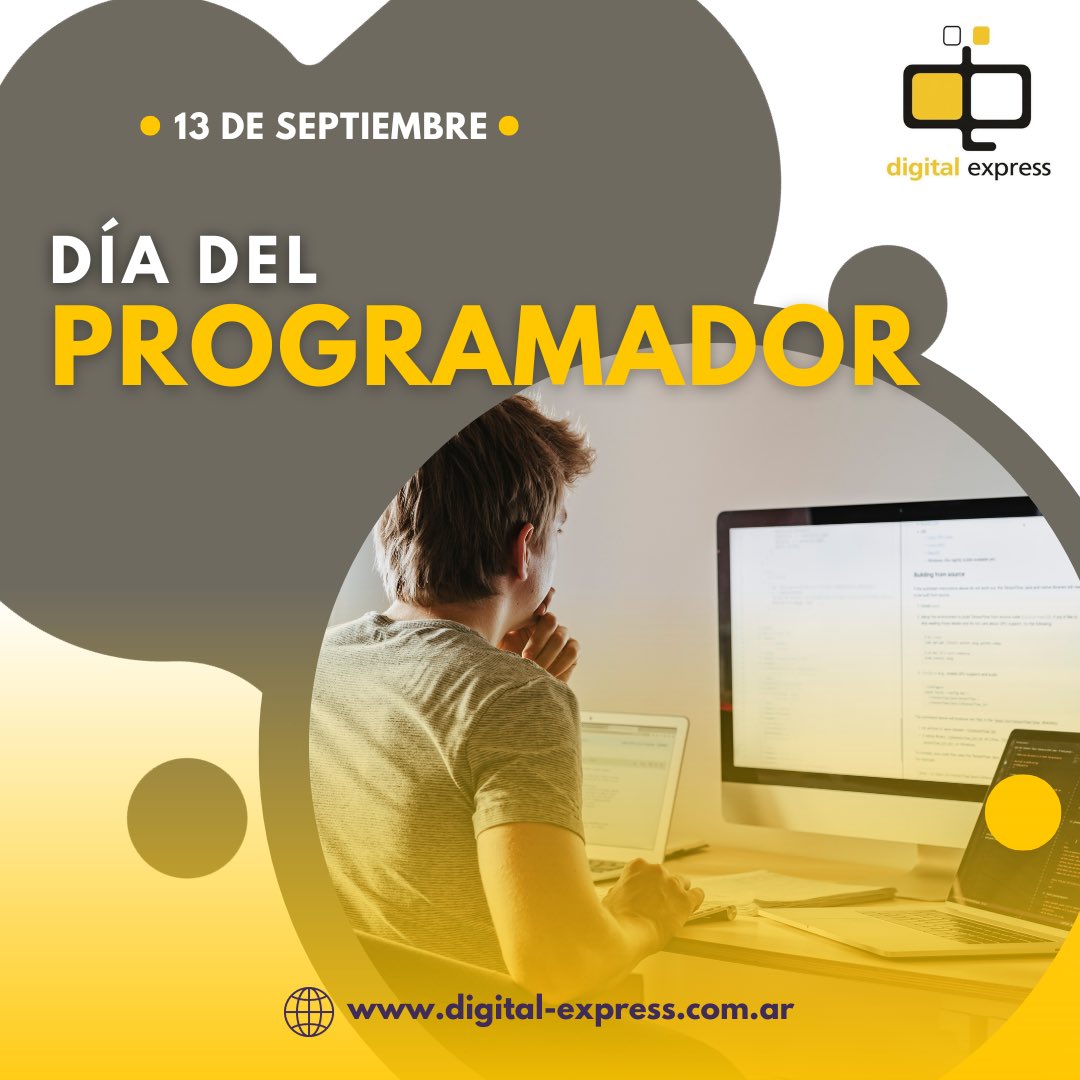 _DigitalExpress's tweet photo. ¡Feliz día a todas y todos los programadores! ❤️👩‍💻🧑‍💻 

Pero principalmente a los nuestros que trabajan incansablemente para perfeccionar nuestra eficiencia cada día🤩🚀

Gracias sector 7G por hacer que todo funcione😅🙌🏼 https://t.co/NJw1NsM2pH