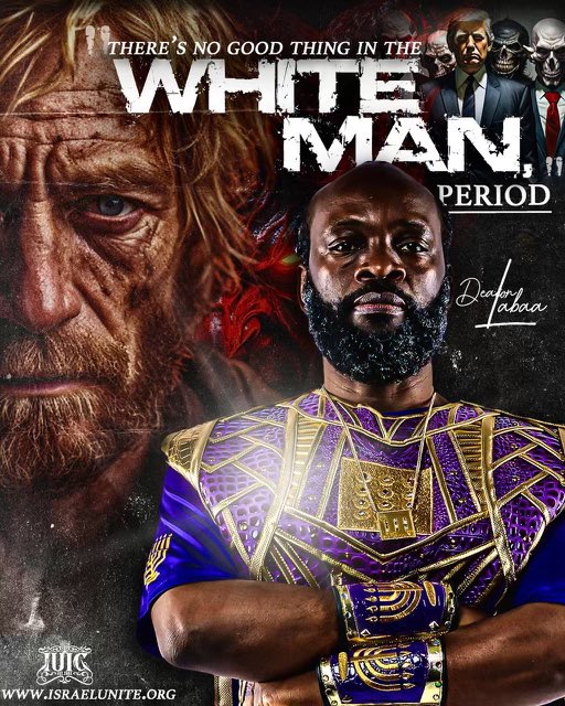 IUICOfficial's tweet image. “There’s no good thing in the white man period. #NeverTrust #Oppression #Colonizer #Slavery #Colonialism #Transatlantic #JimCrow #BlackCodes #Genocide #WarOnDrugs #CrackEra #HipHop #IUIC #Israelites #Nathanyel7