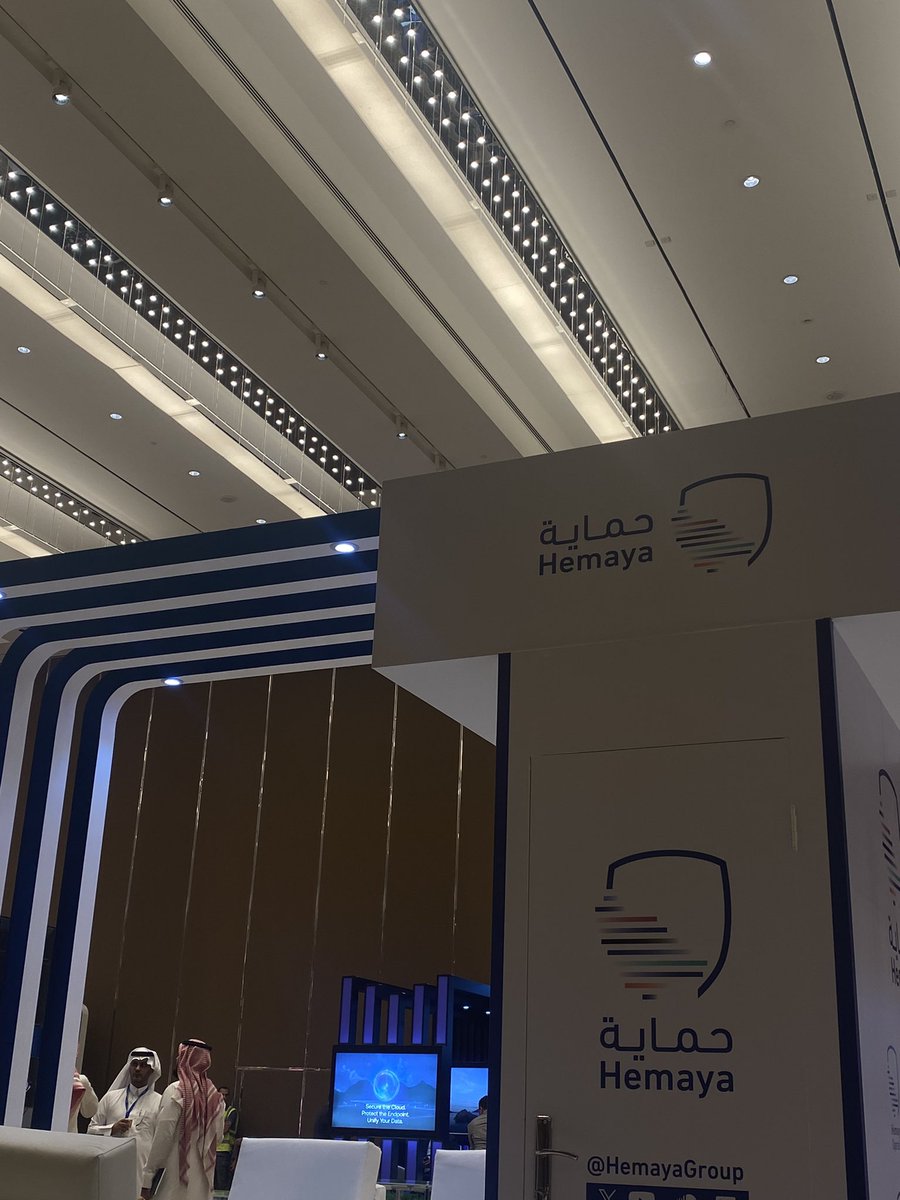 _Lolli21's tweet photo. جانب من مشاركة @HemayaGroup في مؤتمر MENA INFORMATION SECURITY CONFERENCE 2023 https://t.co/oaq6FU8L7E