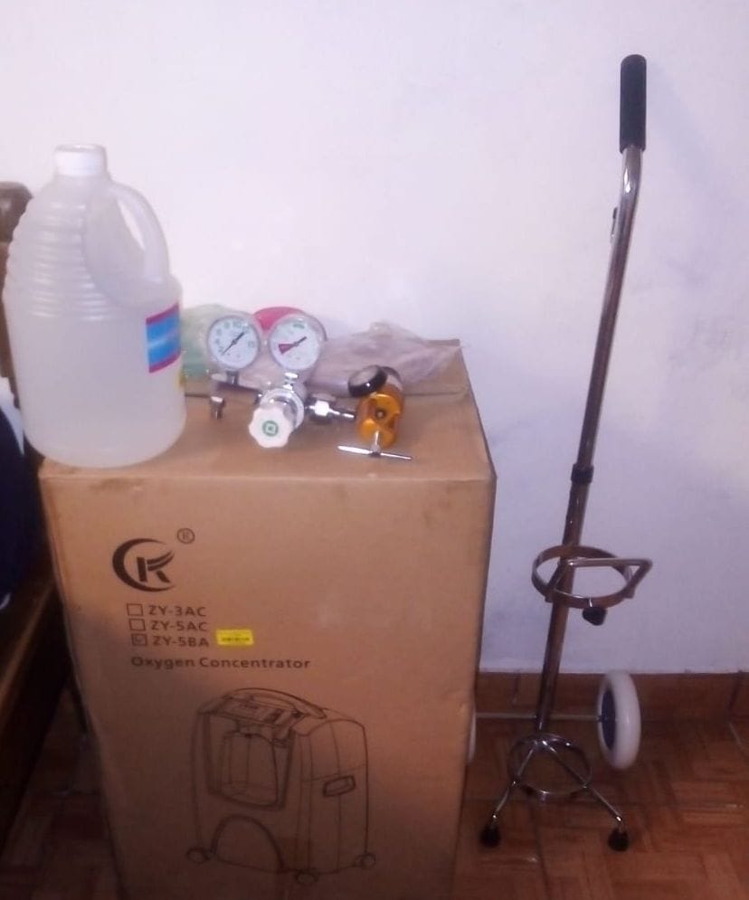 TVGuaymangoSV's tweet photo. #ServicioSocial || Se vende concentrador de oxígeno, con únicamente 14 horas de uso. Está en perfectas condiciones, precio: $1,200
Si usted está interesado puede contactarse con Carlos García al 79615057 https://t.co/zqmUbGpFrw