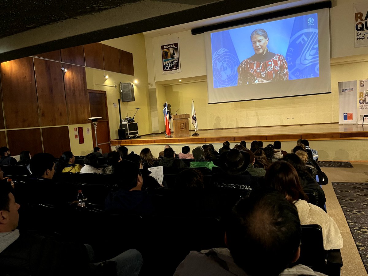 En Casa de la Cultura de #Ranquil, #RegiónDeÑuble, Subsecretaria <a href="/VeroPardoLagos/">Vero Pardo</a> participa del Seminario Conectividad Digital en el Turismo Rural. Evento que reúne a autoridades de diferentes ministerios y servicios públicos, relacionados con la actividad turística rural.