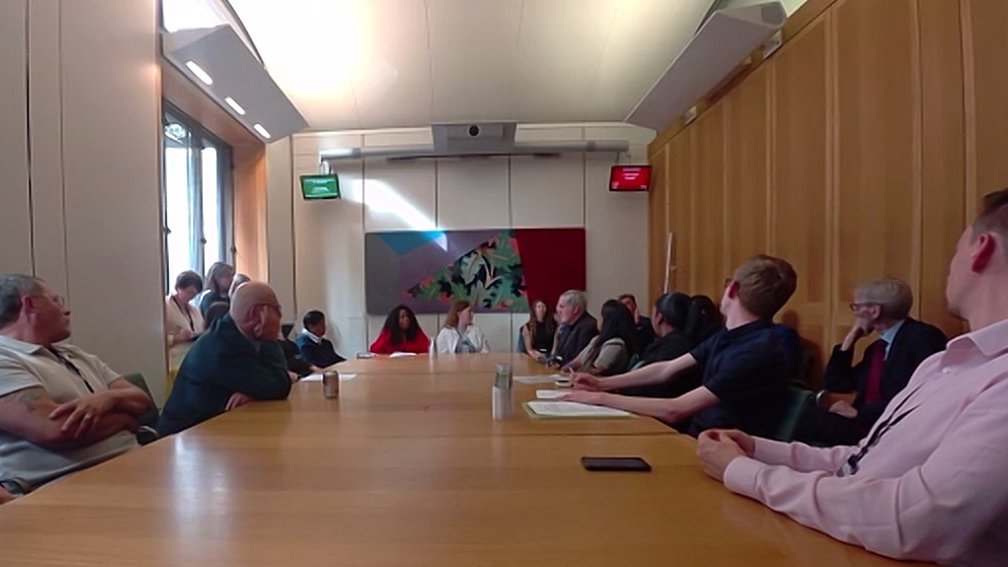 We incredibly proud to see our three incredible colleagues representing @ComIntCare at today's @ASCAPPG. This round-table event brings together care workers, those with lived experience of care and support, MPs and Party Spokespersons to discuss ideas to improve #SocialCare and…