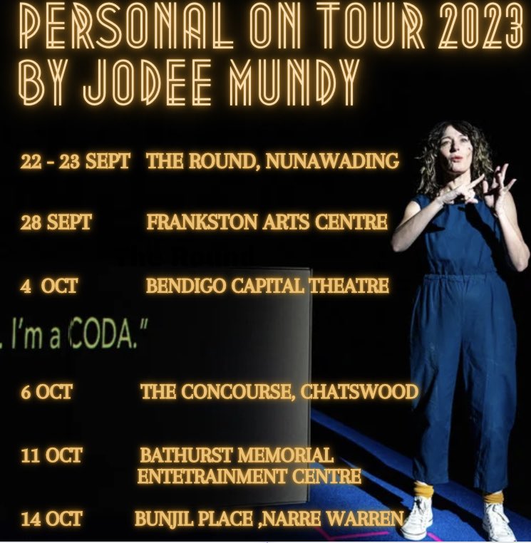 Book now: jodeemundy.com/home/touring