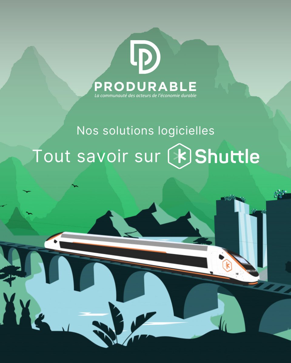 kShuttle_'s tweet photo. [THREAD] 
🚀 Prenez les commandes de vos résultats financiers et extra financiers grâce aux solutions logicielles de kShuttle. 

📌 Retrouvez nous sur le stand n°53 pour échanger avec nos experts autour de nos solutions logicielles et de la performance durable. 

#Produrable https://t.co/Na0h5JGAc3