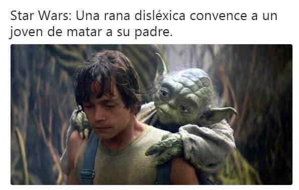 -Fan: ¿Cómo ven Star Wars los no fans?
-X: Pues...