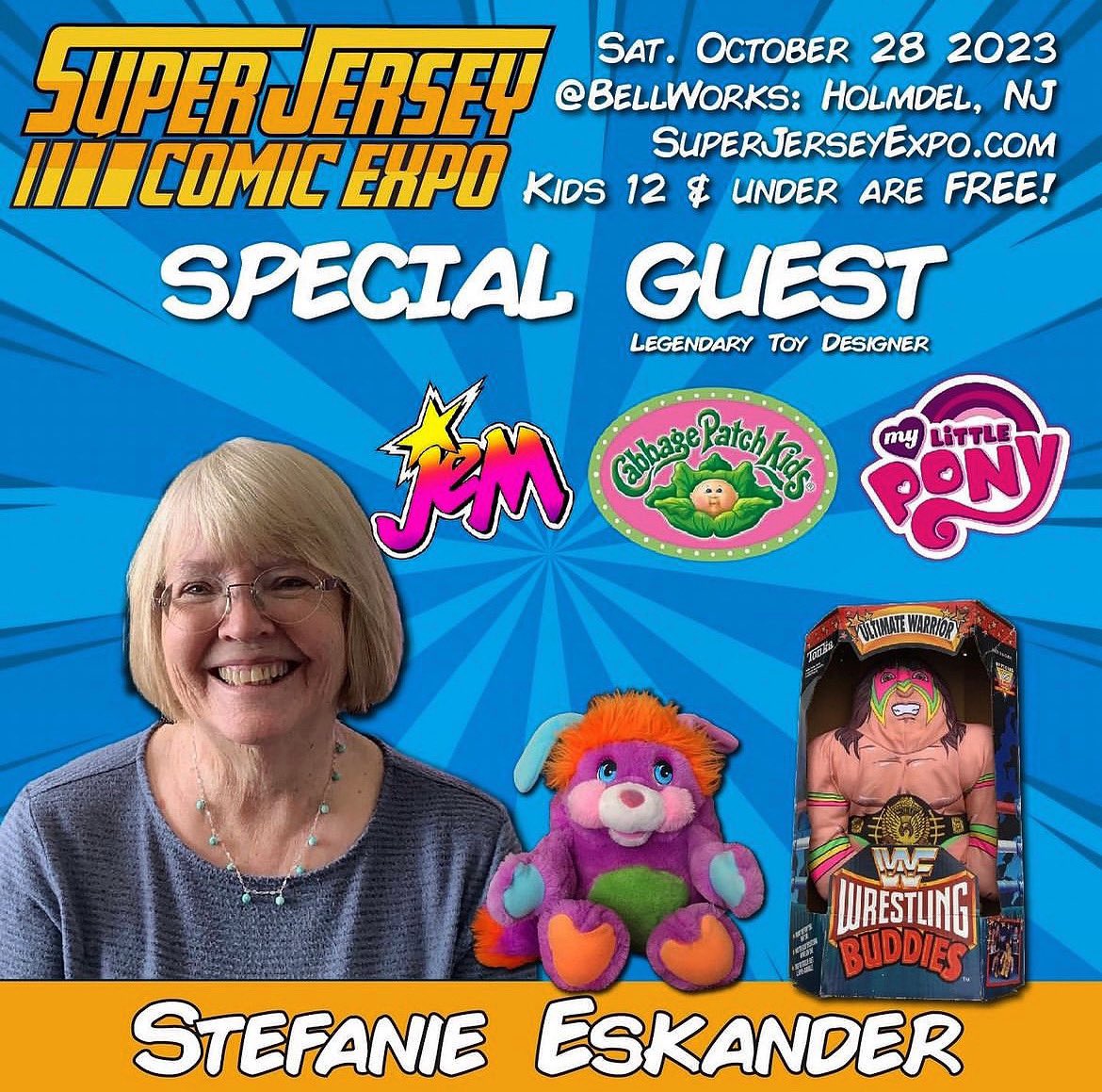 stefeskander's tweet image. So excited to announce I’ll be a special guest at @SuperJerseyExpo held at the Bellworks Center in Holmdel, NJ on October 28! Super excited for Super Jersey! Hope to see you there!