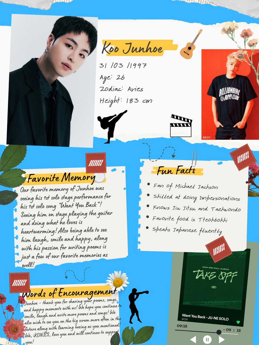 iKON_Global's tweet photo. [🎊] #iKON’s 8th ANNIVERSARY EVENT - iKONIC JOURNAL📓D-1: JUNHWAN

iKONICS, join us and post your poster with your favorite memories, facts and words for #JUNHWAN! This is to celebrate their 8th Anniversary!🤗

D-1 to iKON 8th Anniversary 
#JUNHOE #JINHWAN #아이콘 @iKONIC_143 https://t.co/iKPe6a4Lo5