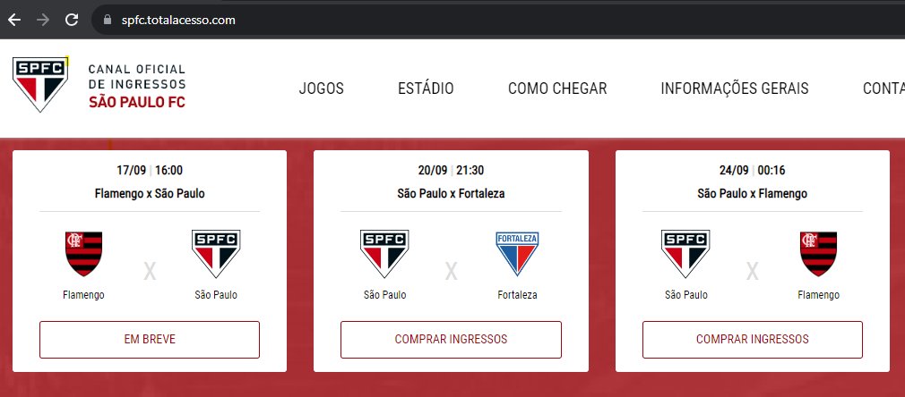carma_matos's tweet photo. @andrehernan ai vc entra na url divulgada pelo clube e ainda aparece "em breve" kkk https://t.co/DFrlwZ4KOE