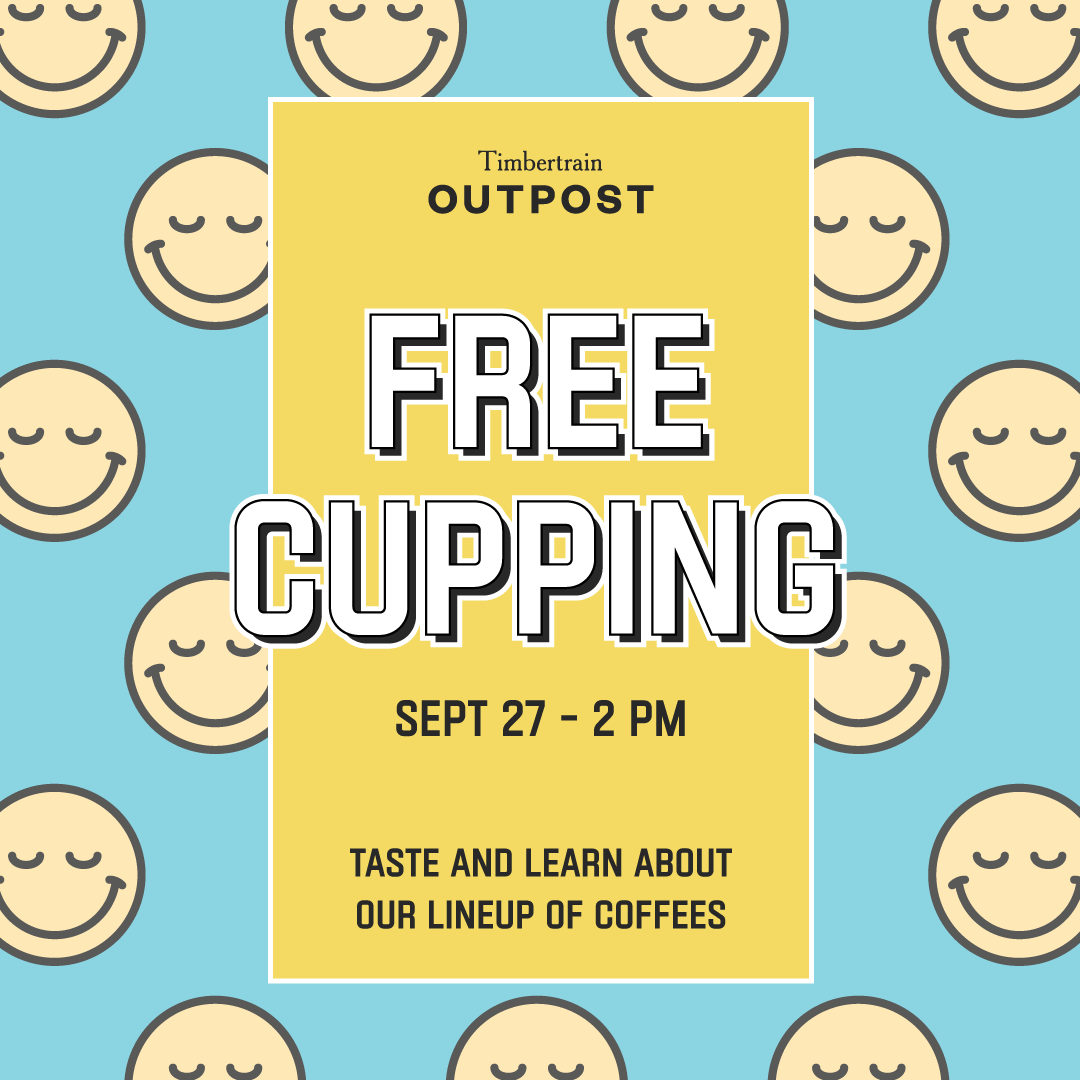Timbertrain's tweet photo. Cuppings are back! 

Join us on September 27th at 2 pm at Timbertrain Outpost in Port Moody to taste our lineup of coffees for free! ☕️

No registration required. Just walk in!

Date/Time: September 27th at 2 pm
Location: Timbertrain Outpost, 3001 Saint John's St., Port Moody https://t.co/sqdxTLCgio