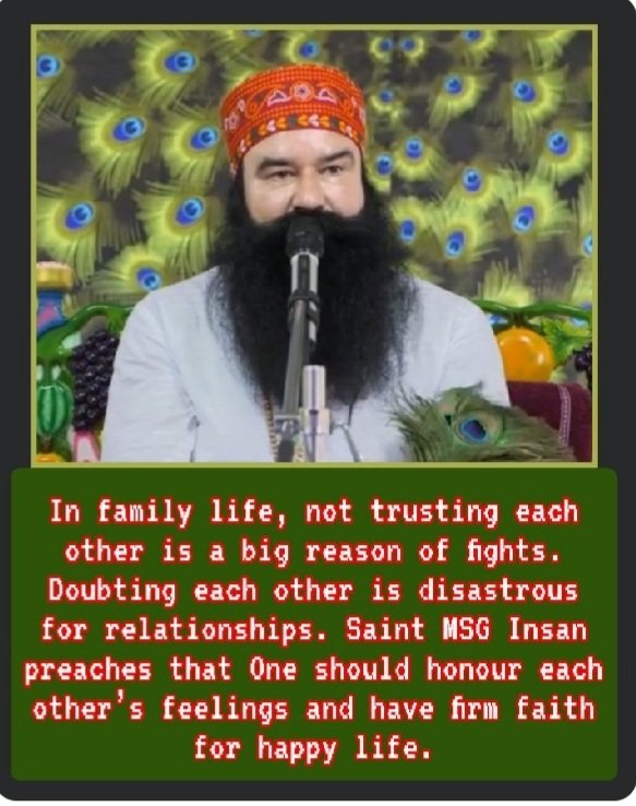 PreetiT92773948's tweet image. The true partner always motivates to do welfare works for humanity &amp;amp; do meditation regularly. Saint MSG Insan says that they respect &amp;amp; care each other &amp;amp; have mutual understanding. They never doubt .
#TipsForHealthyRelationship