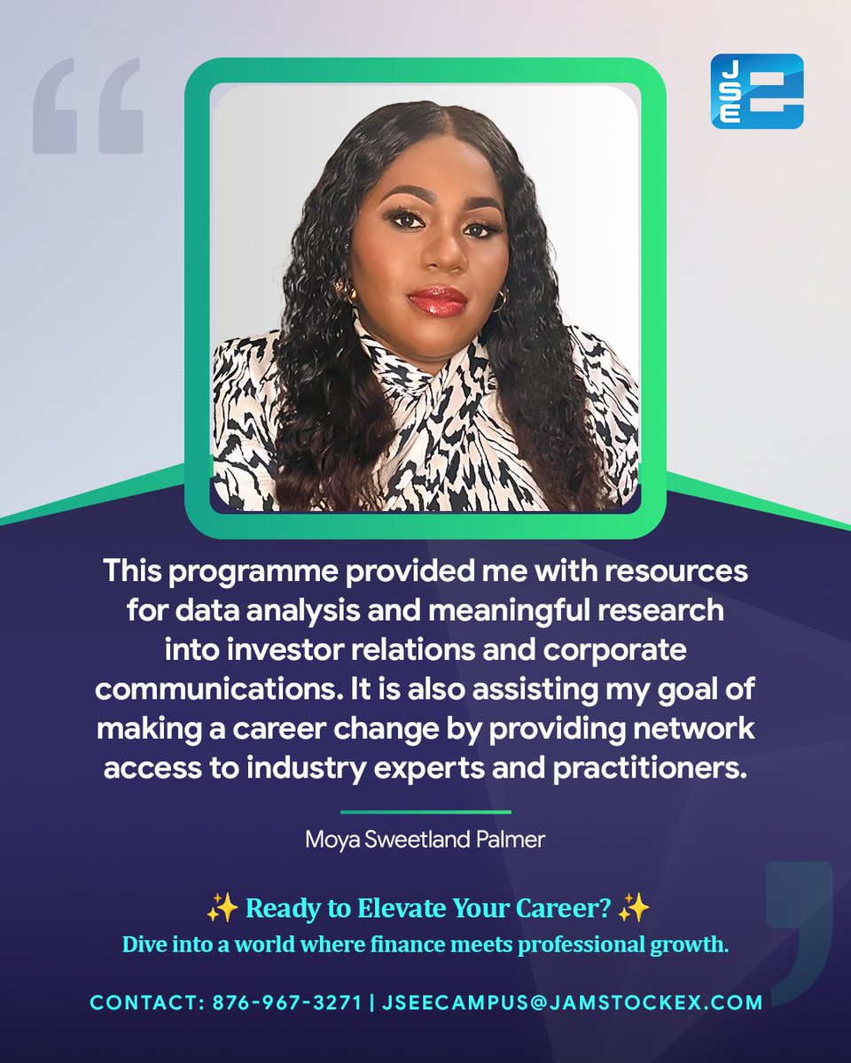 CampusJSE's tweet photo. Are you ready to elevate your career? Let's get started.
#CareerDevelopment
#JSEeCampusJourney #MeetTheGraduates https://t.co/Dw5jZqxnZG