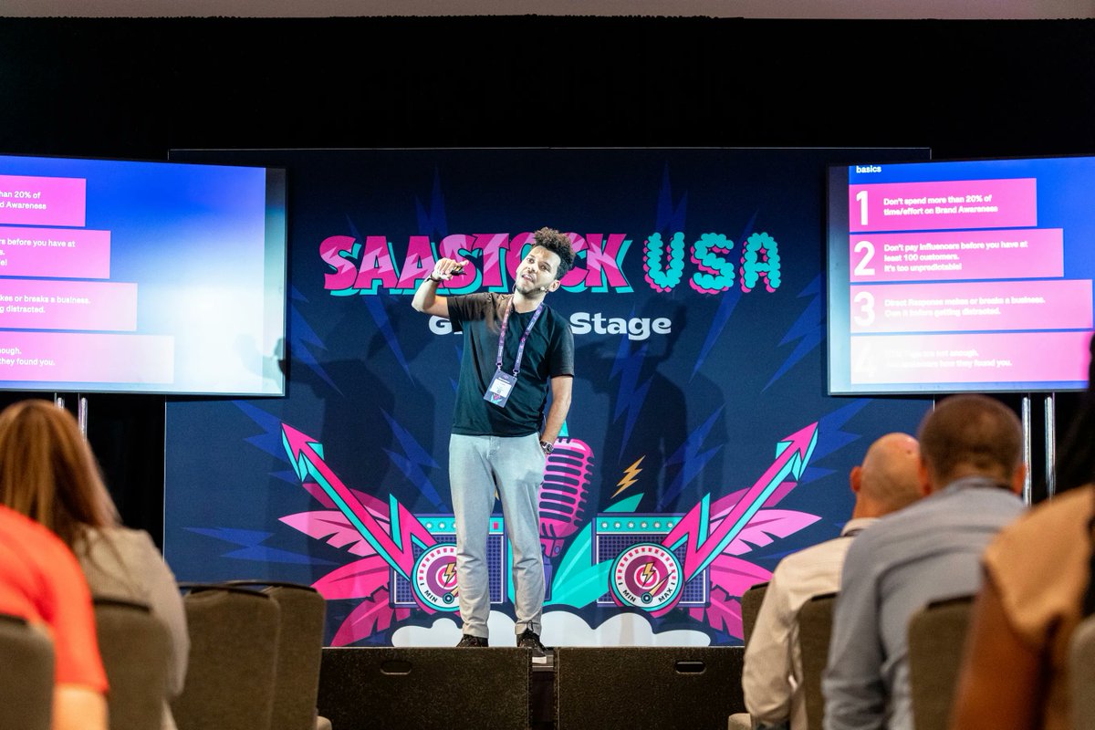 From Dublin to Austin to Dublin again - we're thrilled to welcome SaaS legend @cayahere back to the #SaaStockStage Co-founder & CEO at @slidebean, Caya has led company strategy and growth marketing since the get-go - from their success on SEM to the company's content engine 🔥