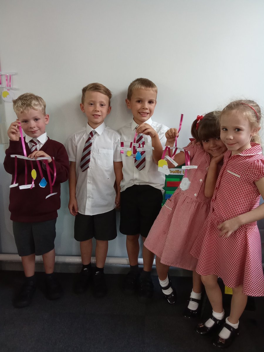 MoatHallPrimary's tweet photo. Year 1 have been making 'weather mobiles' in science this afternoon. They have been learning all about the weather and the four seasons.
#year1
#moathall
#science
#practicallearning https://t.co/zjpyOWdDAB