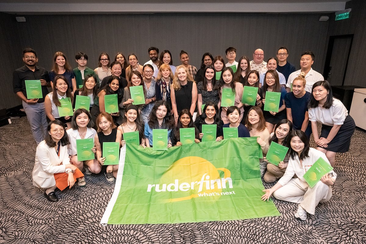 RuderFinnUK's tweet photo. Last month reps from our global offices met in Kuala Lumpur for HORIZON, an RF Academy, where they elevated their thinking with coaching, heard from our leadership team about #WhatsNext for Ruder Finn, and brainstormed ways to grow individual and collective capabilities #LifeatRF https://t.co/gJccshM7kG