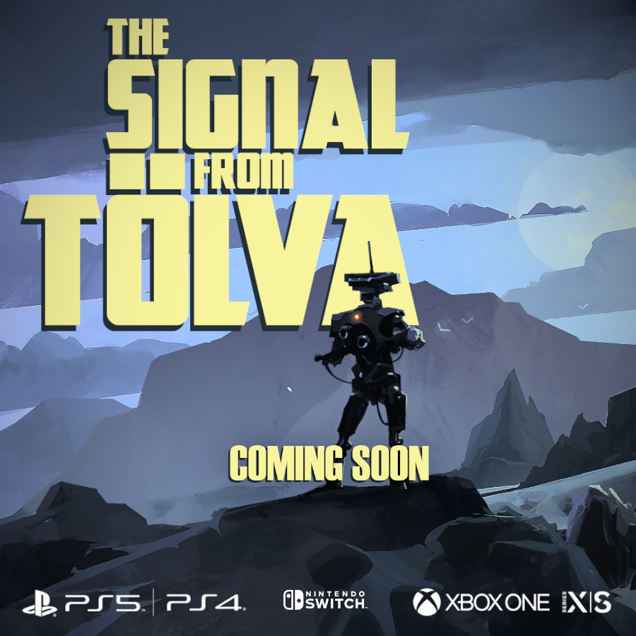 New partnership forged!
🤖 We've started working on The Signal From Tölva, by <a href="/BigRobotLtd/">Big Robot Ltd 🤖</a>, on #Xbox, #PlayStation, and #Switch!

Expect a haunting futuristic journey, robots, guns, and a badass #aesthetic soon! Delve into #scifi mystery.

#ComingSoon #IndieGames #fps #shooter