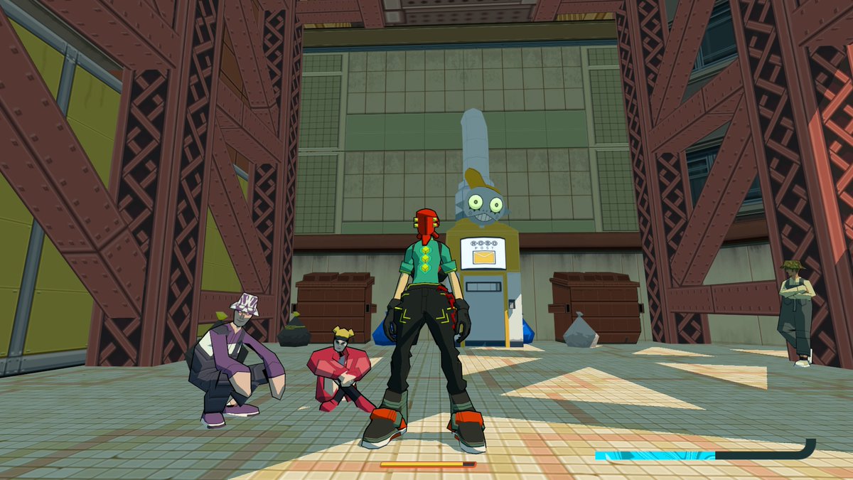 Mat_F92's tweet photo. #PS5Share, #BombRushCyberfunk https://t.co/ECZVlUYHjN