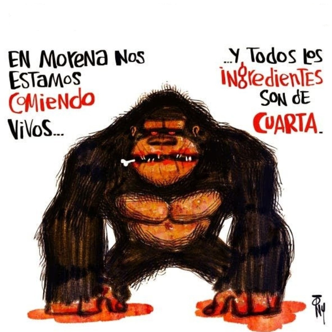 CitlaCarvajaI's tweet photo. "Los Caníbales de MORENA"

Como Hienas hambrientas, Así andan comiéndose vivos las lacras de Morena, mientras su secta de cuarta se desmorona rumbo al 2024
👇
#MorenaConMDeMuerte https://t.co/RBFpQHTqj0