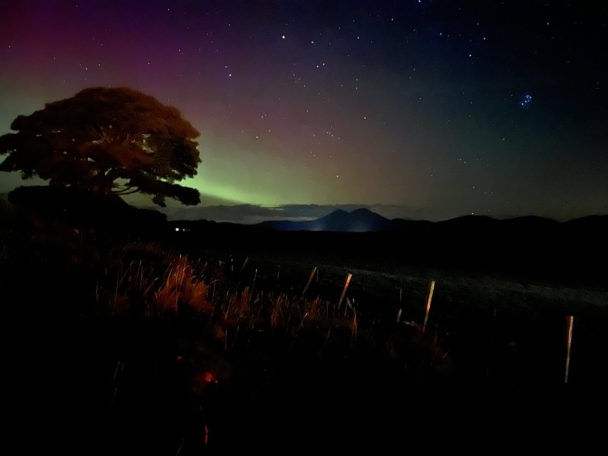 ewandg's tweet image. Northern lights last night #isleofislay #northernlights #aurora