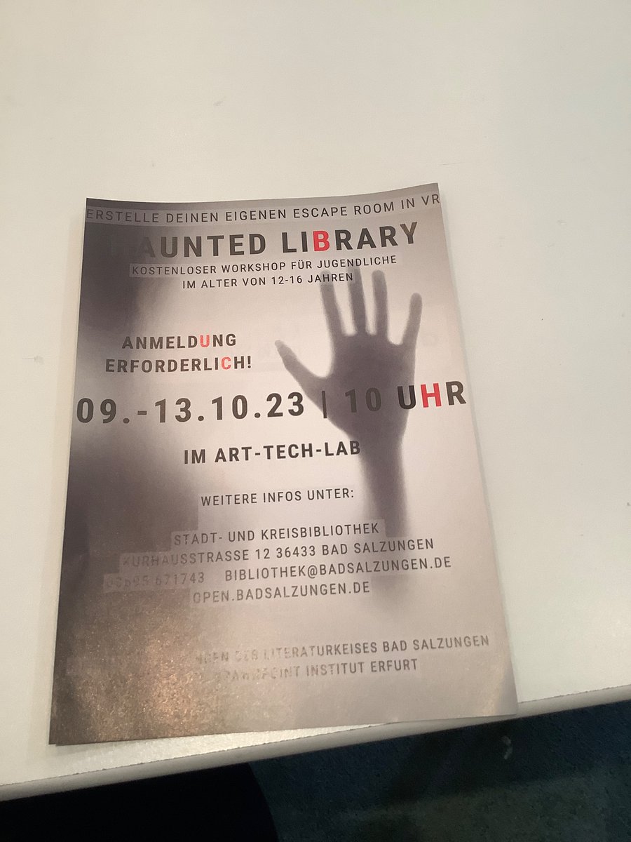 #BibliothekenTH treffen sich im WAK. Spannender Austausch; großartige Bibliothek in #BadSalzungen