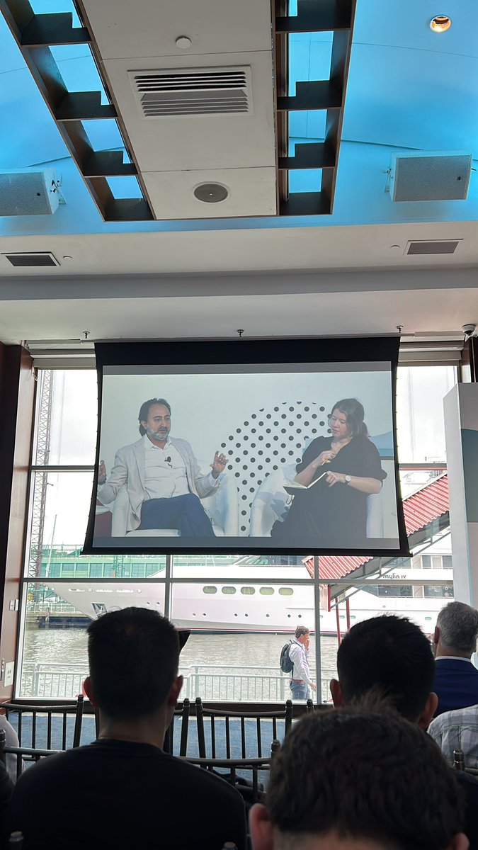 “AI will bring the superpowers of small companies to big companies, where for the last cycle the inverse was true.” <a href="/htaneja/">Hemant Taneja</a>  Thoughtful man. #nycsummit
