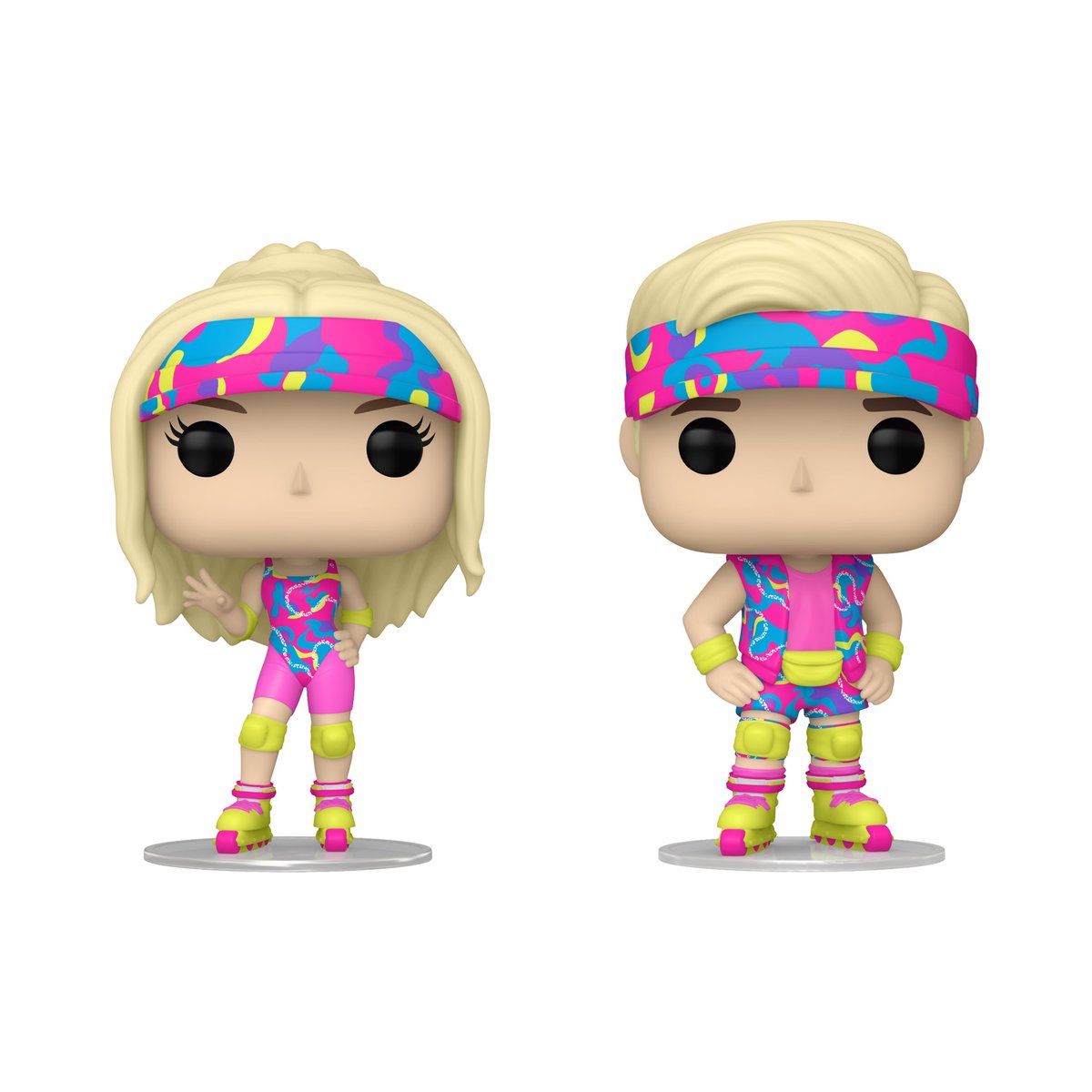 They're coming all the way from Barbieland for this #Giveaway! 🛼   

Repost + Follow <a href="/FunkoEurope/">Funko Europe</a> for the chance to win a Skating Barbie &amp; Skating Ken Pop! 2-pack!