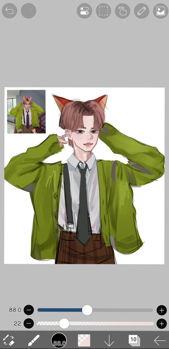 str4wberria's tweet photo. WIP TT i don't think i'll be able to draw him today, im sorry for the bad drawing btw, it's been so long since my last drawing ToT https://t.co/oMGHlX5A2r