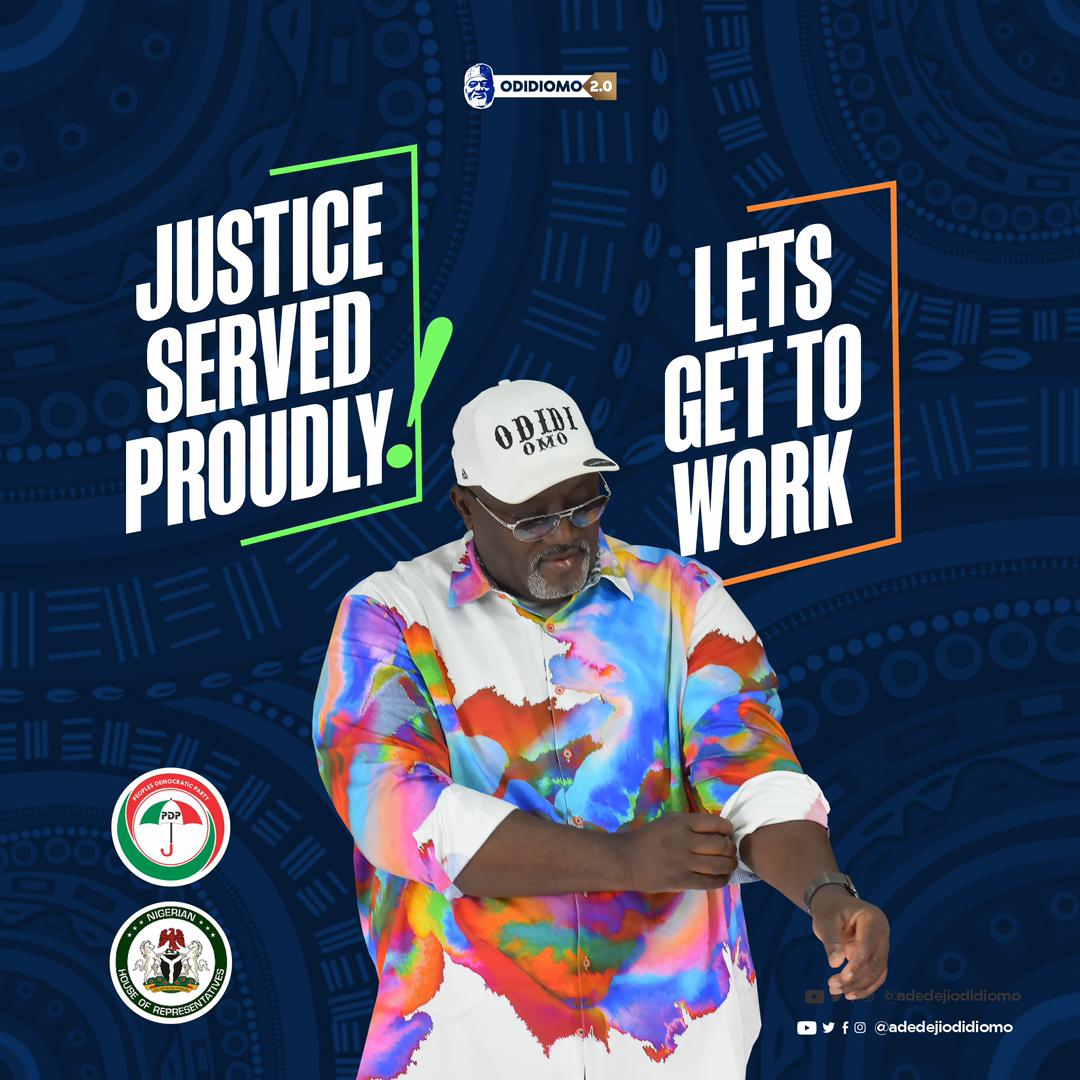 AdedejiOdidiOmo's tweet photo. Your Voice!
Our Win!!
Democracy Prevails!!!

Thanks to God - ASOO

#victory 
#justice 
#badannorthwest 
#ibadansouthwest 
#odidiomo https://t.co/qnkv4z0vED