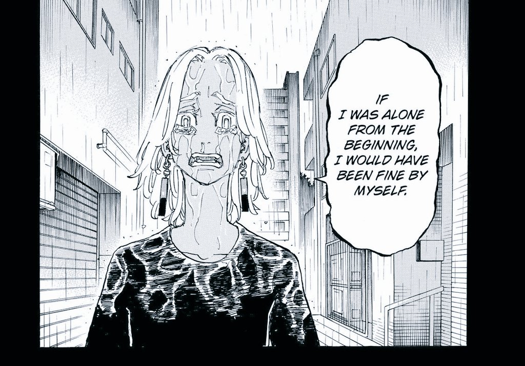 A root of anger begins to grow in Izana's heart. Taking a deep breath before continuing on, his lavender hues bubbled with tears with each stroke of happiness slipping away. 

❝ That hell of one day thinking that you have happiness only for it to suddenly be taken away. ❞