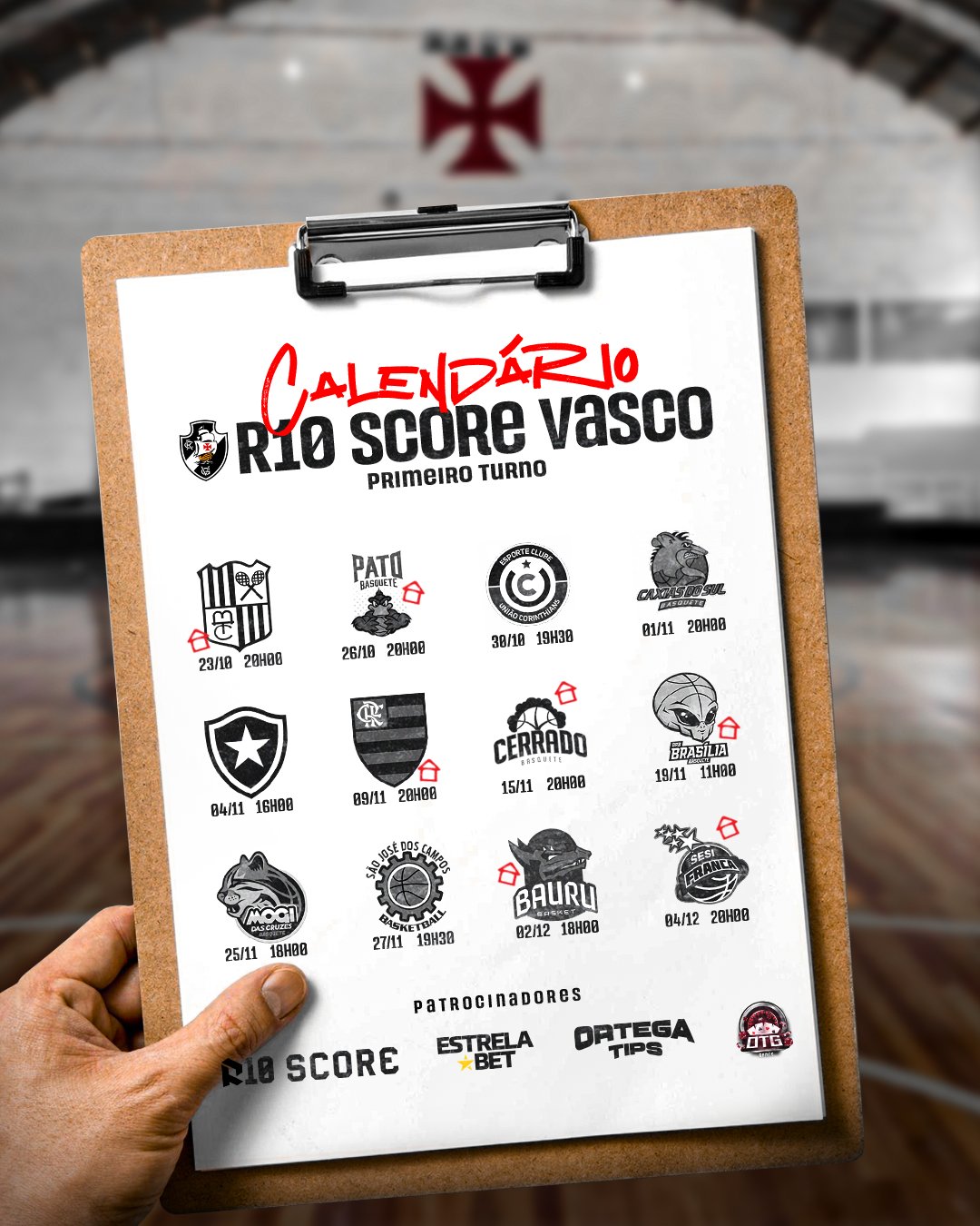 R10 Score Vasco da Gama on X: ESTÁ CHEGANDO A HORA!💢🏀 O R10