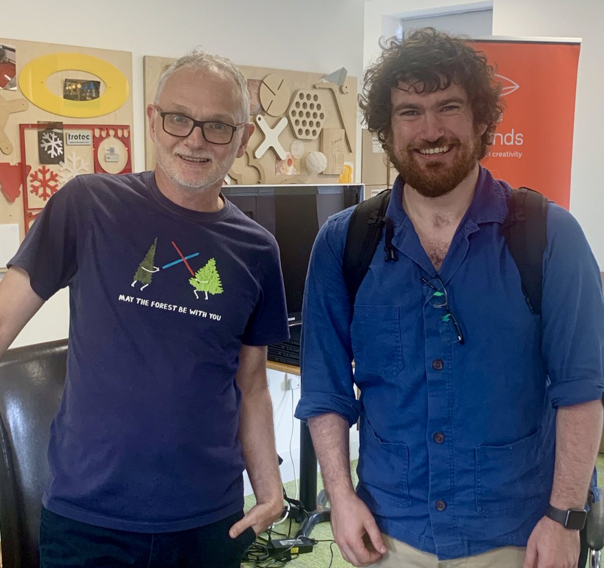 Fab Lab Maker Hub (@fablabmh) on Twitter photo Had a visit from Carl McAteer from <a href="/CreativeSparkie/">Creative Spark</a> Fab Lab this week. It was great to catch up and share news, knowledge and project updates. Had a visit from Carl McAteer from <a href="/CreativeSparkie/">Creative Spark</a> Fab Lab this week. It was great to catch up and share news, knowledge and project updates.