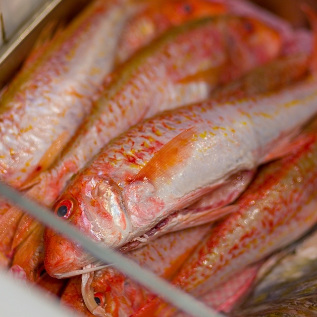 Beautiful red mullet 🐟️

Fresh local seafood is delivered twice a day from Brixham fish market just a few miles away from the restaurant.

This means our menu can change throughout the day, according to availability, but that you are always guaranteed fresh local fish.