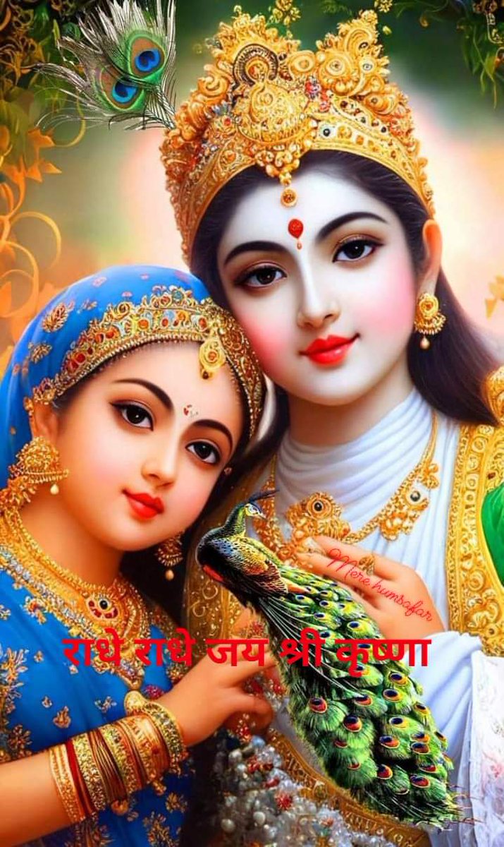 🙏जय श्री राधे ♥️कृष्णा♥️ जय श्री राधे 🙏
      🌷🌘शुभ रात्रि 🙏वंदन दोस्तों🌒🌹
   ईश्वर आपको हमेशा खुश रखे
                      स्वस्थ रखें मस्त रखें और सभी
   दुखों से दूर रखें यही प्रार्थना है
                मेरी भगवान श्रीकृष्ण राधा रानी से
                🙏Good Night.🙏