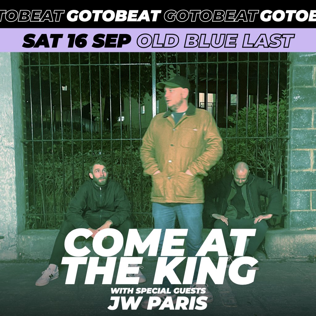 Tonight it's a raucous rock n roll affair with Come At The King showcasing their swagger - support comes from JW Paris. Grab your tickets at the link below Tickets: bit.ly/46d2Qr5