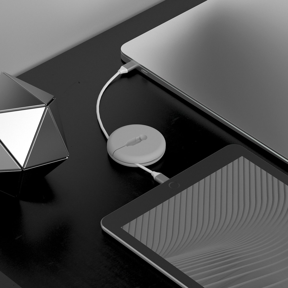 JustWirelessUS's tweet image. Cable clutter, your days are numbered! 📵 Meet the Just Wireless USB-C Cable and its sidekick - the cable wrangling silicone case! 😍

#SmartCable #CableManager #SurfaceAnchor #NoMoreTangles #OptimizedCharging #ClutterCrusher